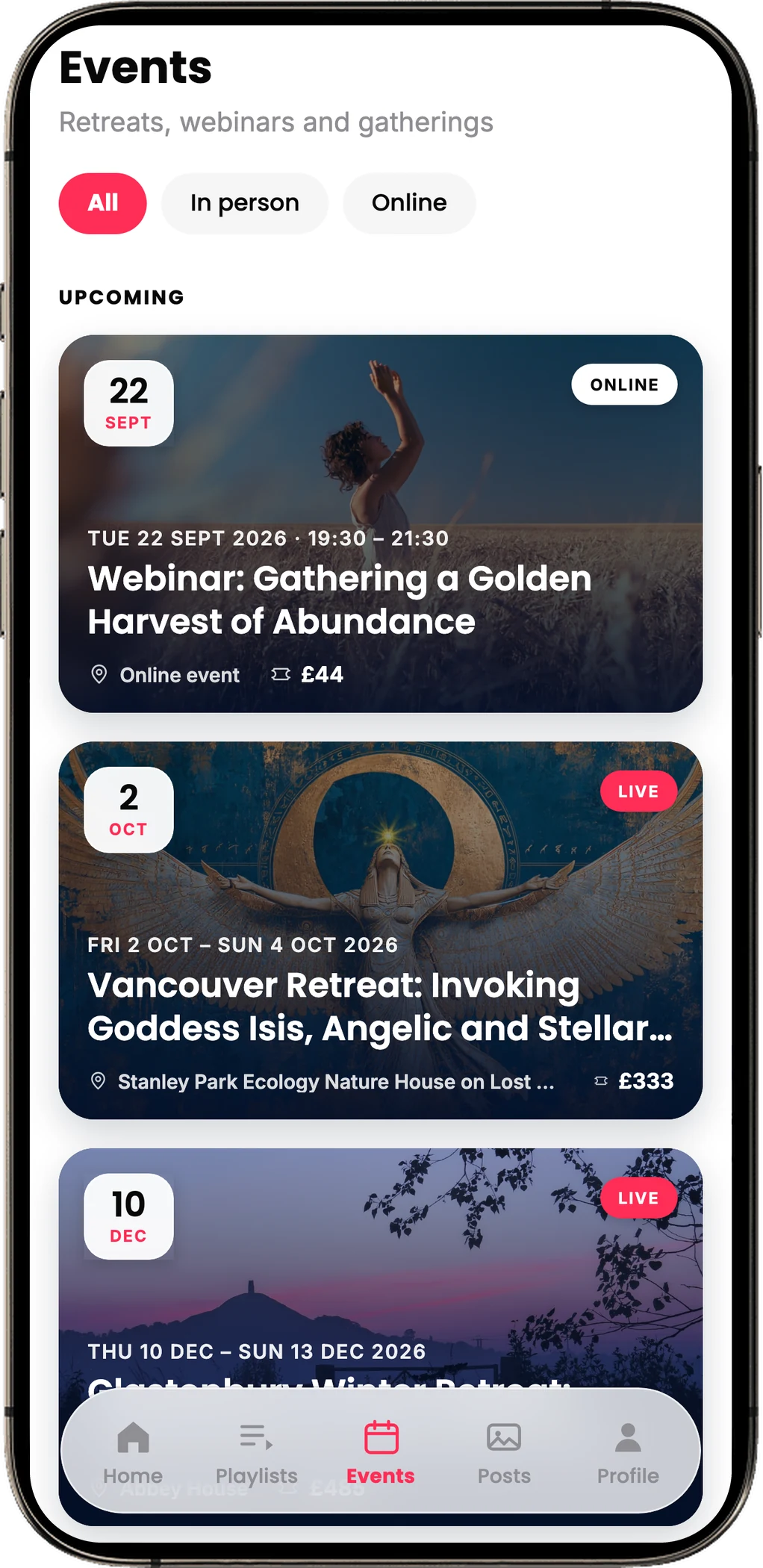 The Starseed app